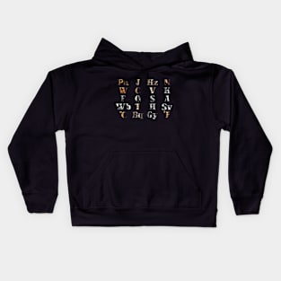 SI units of measurement with their namesake scientists Kids Hoodie